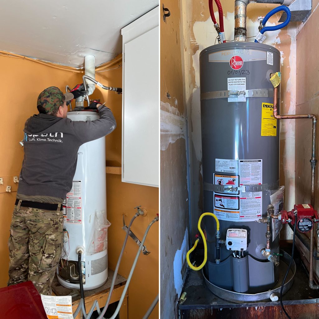 San Mateo Rheem water heater installation, maintenance, repair, and replacement services | United Plumbing