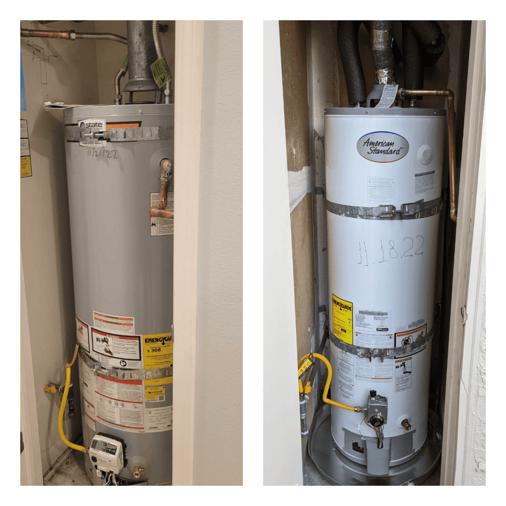 Hot water heater repair in Saratoga