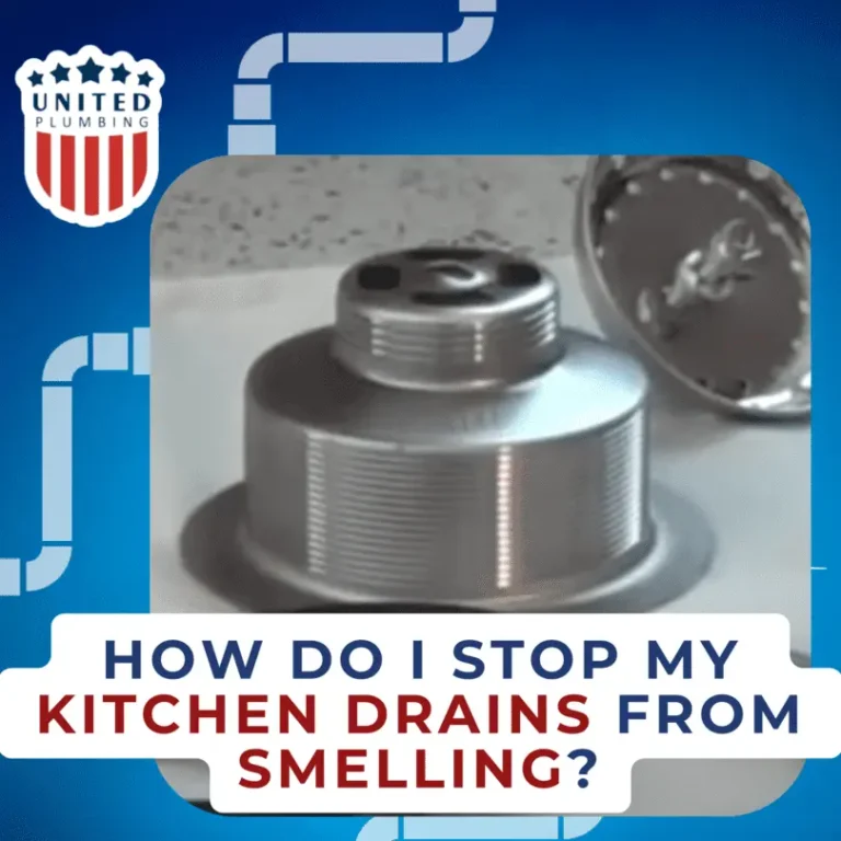 How do I stop my kitchen drains from smelling?