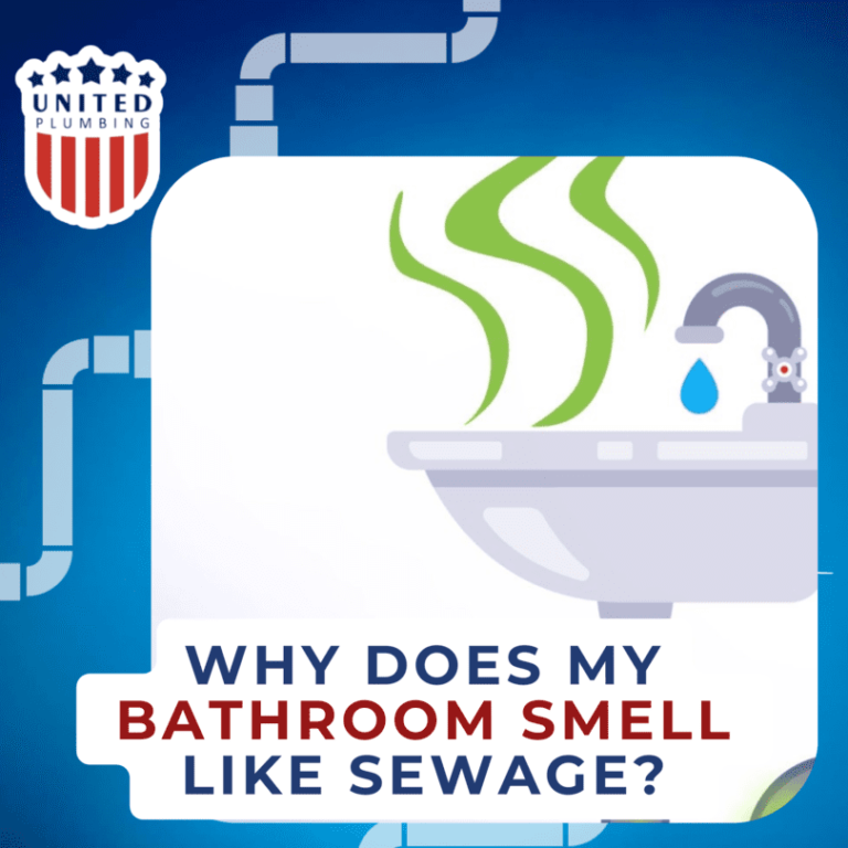 Why does my bathroom smell like sewage?