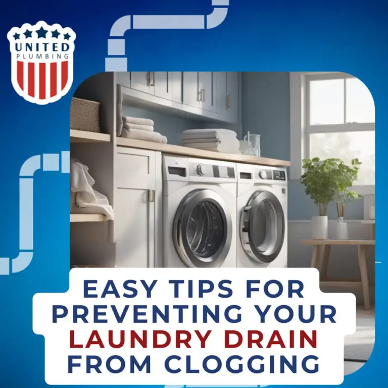 Easy tips for preventing your laundry drain from clogging