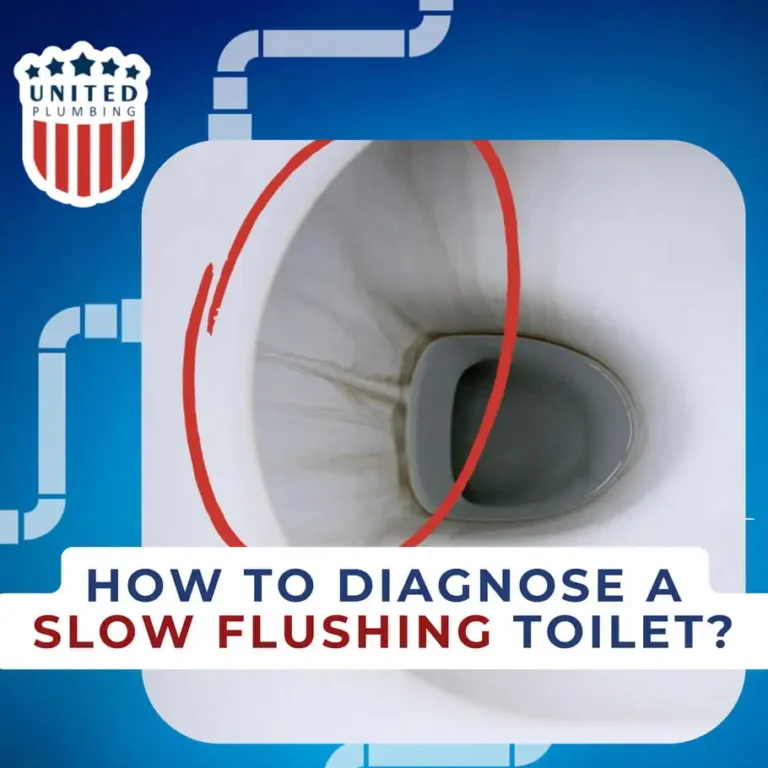 How to diagnose a slow flushing toilet?