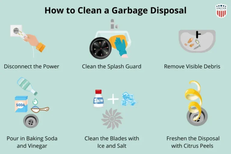 How to clean a garbage disposal