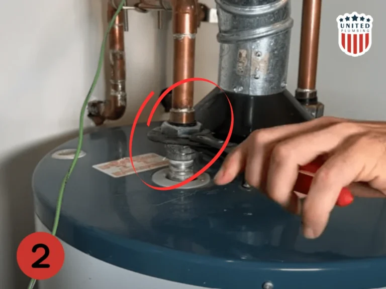 How to flush hot water heater: Step 2