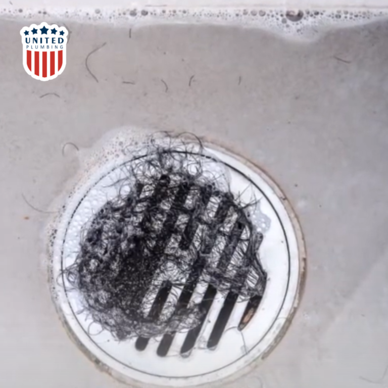 clogged shower drain