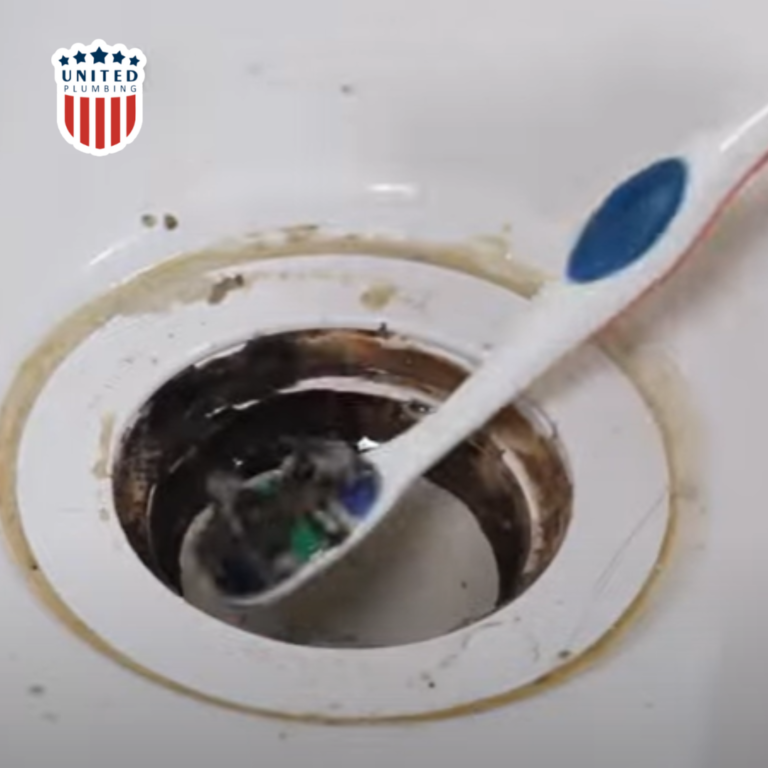 clogged shower drain