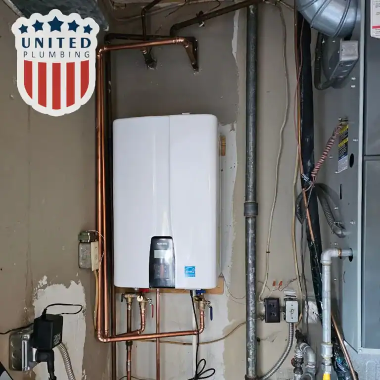 tankless water heater installation