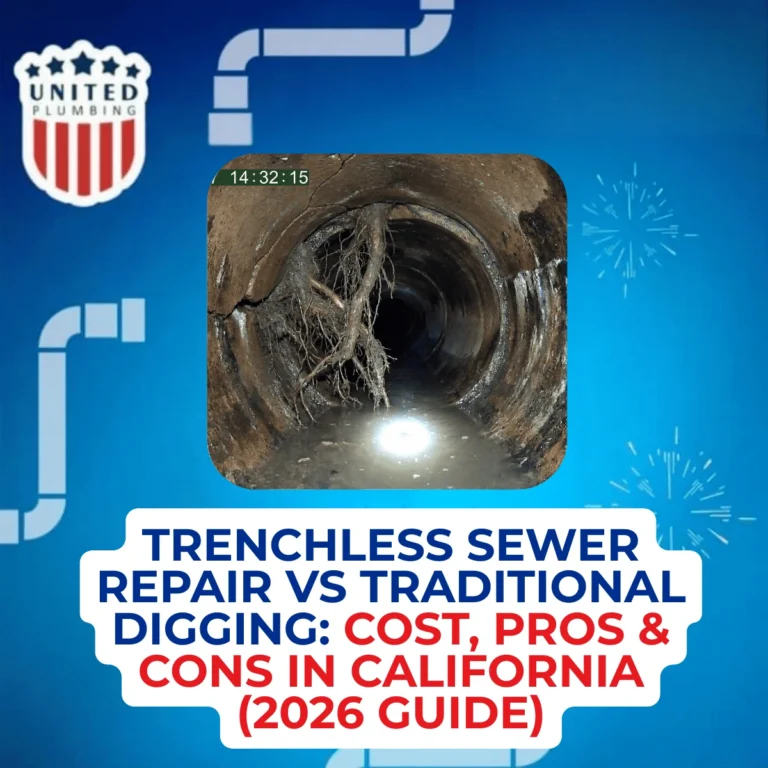 Trenchless Sewer Repair vs Traditional Digging: Cost, Pros & Cons in California (2026 Guide)