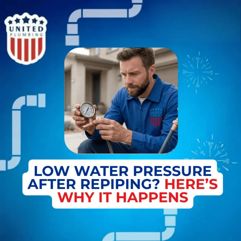 Low Water Pressure After Repiping? Here’s Why It Happens