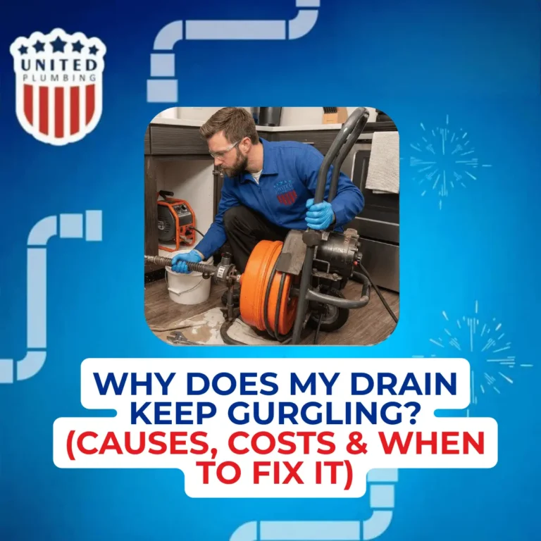 Why Does My Drain Keep Gurgling? (Causes, Costs & When to Fix It)