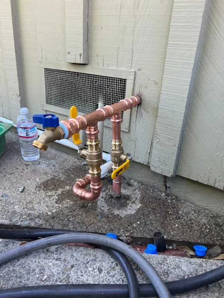 main shut off valve installation bay area