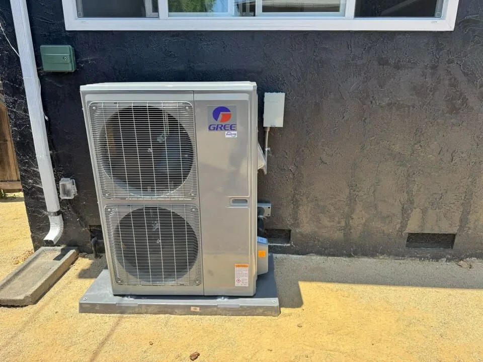 heat pump installation