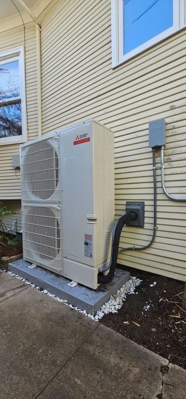 heat pump installation